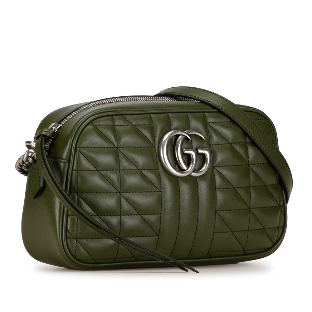 Pre-Loved Gucci Small GG Marmont Aria Matelasse Camera Bag - Picture 2 of 11